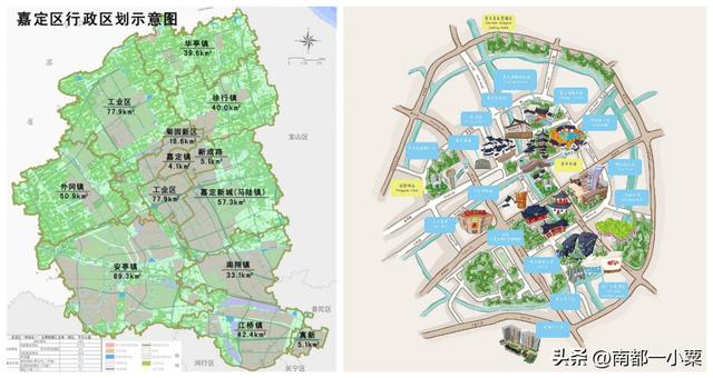 上海嘉定，四大古镇