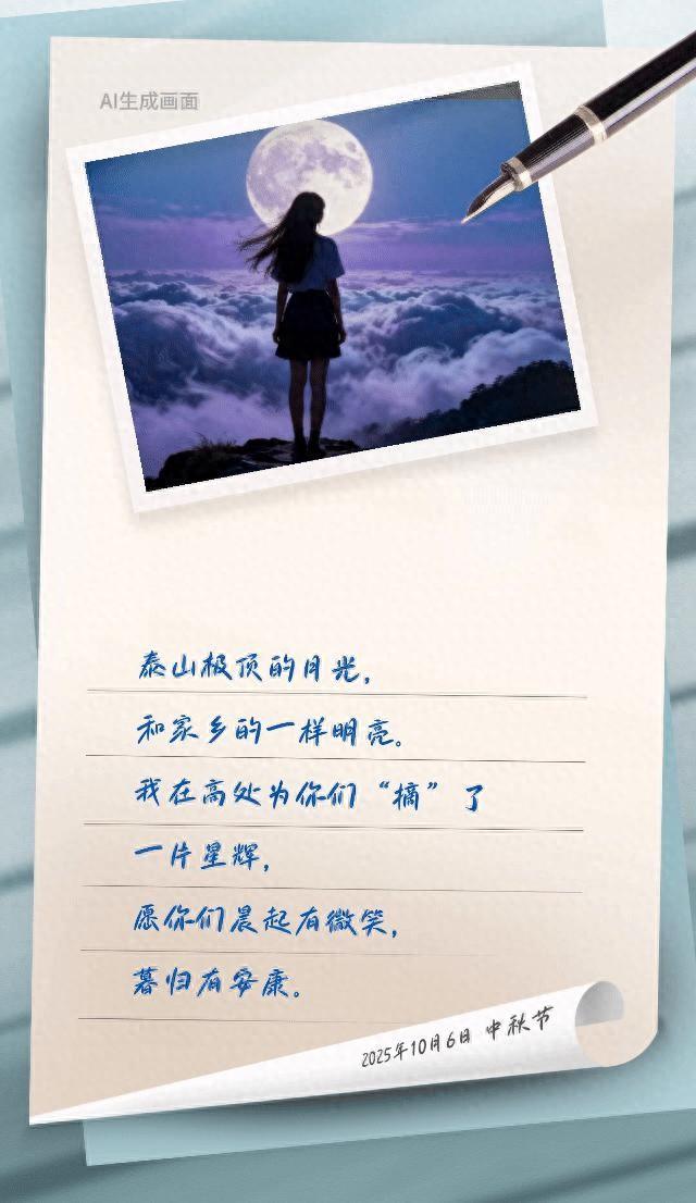 望岳AI动态组图丨云顶家书——解锁中秋团圆仪式感