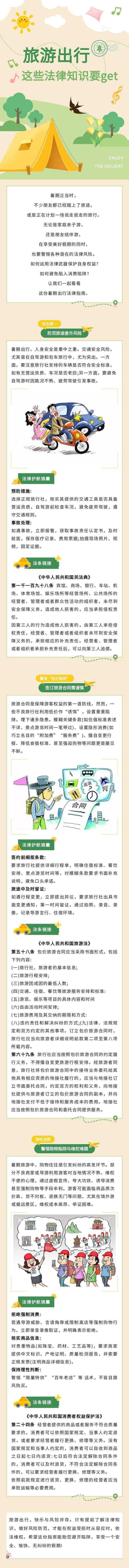 普法强基·提示|旅游出行，这些法律知识要get~