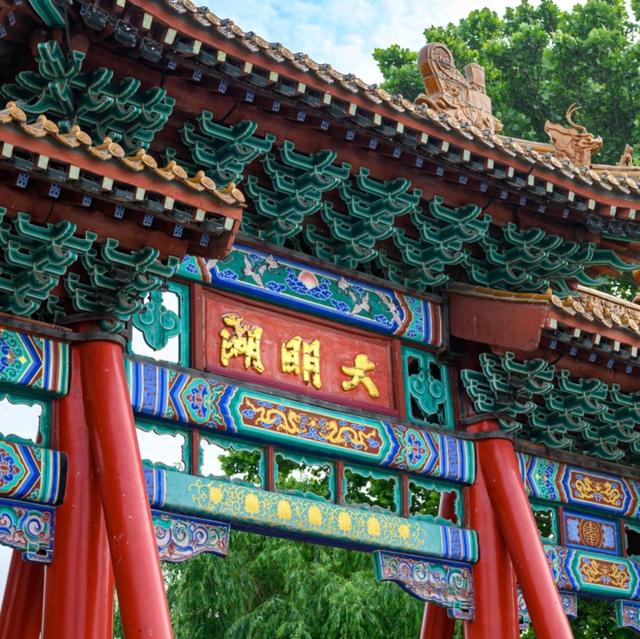 我是上海人，游大明湖，别挤超然楼反向打卡，夏天荷花看更值