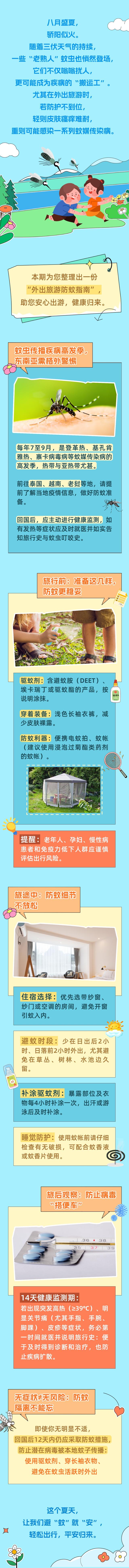 “蚊”不胜防？旅行季防蚊指南来了！