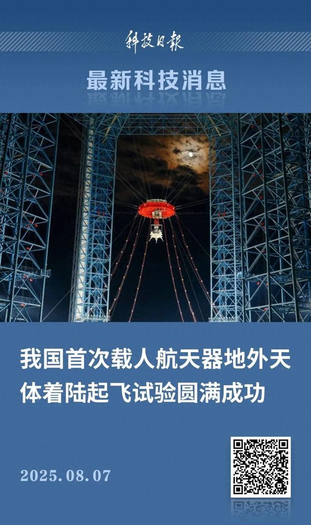 重要突破！我国首次，试验成功！