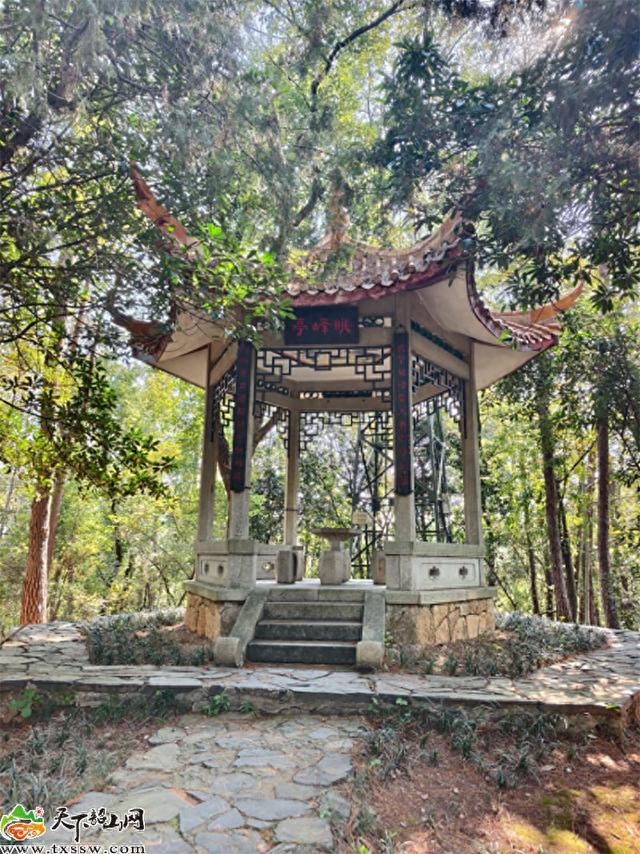 登眺峰亭，静览故居美景