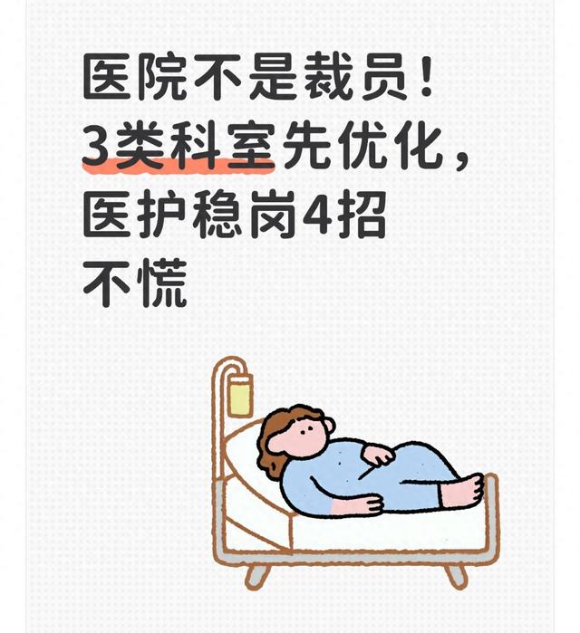 优化职能岗位（医院不是裁员3类科室先优化）