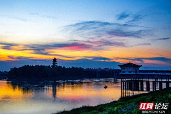 安乡书院洲：把时光慢放的傍晚湿地