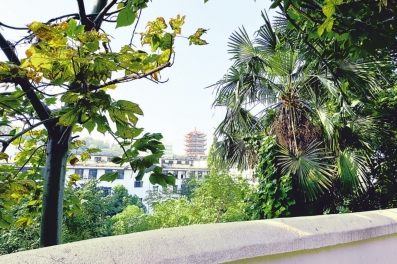 武汉：武昌三道街建起一条“漫步山道”