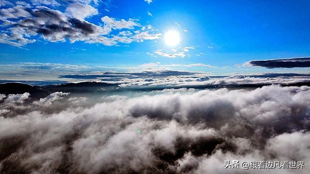 《西双版纳 澜沧行》左都佤山梯田云雾：天地间的水墨长卷