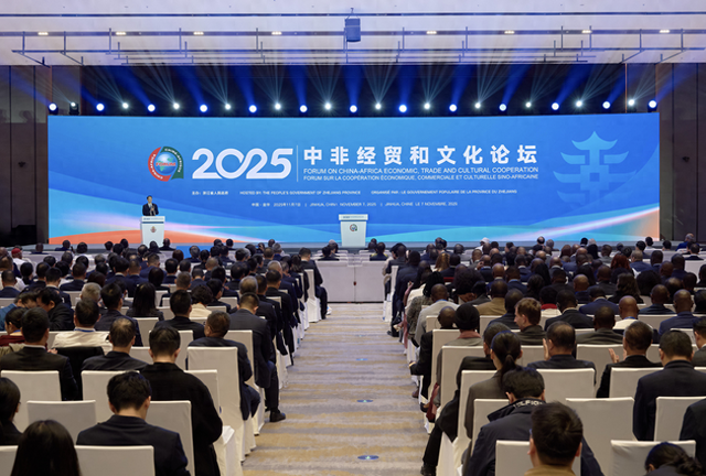 2025中非经贸和文化论坛在金华开幕