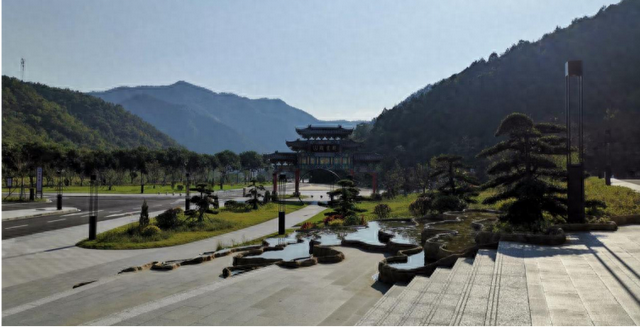 园林建筑分院完成的黄仙洞景区改造项目顺利竣工