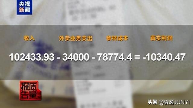 外卖大战，进账16万却亏一万多，小商家亏本离场，谁是真赢家？