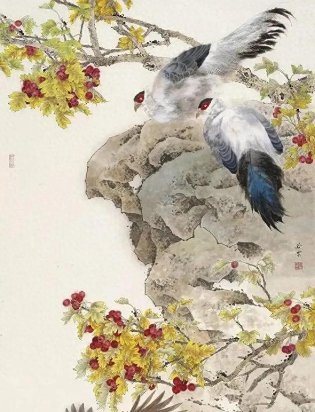 荣宝斋重磅推出杨若云大金袍画册——工笔花鸟藏尽自然灵秀