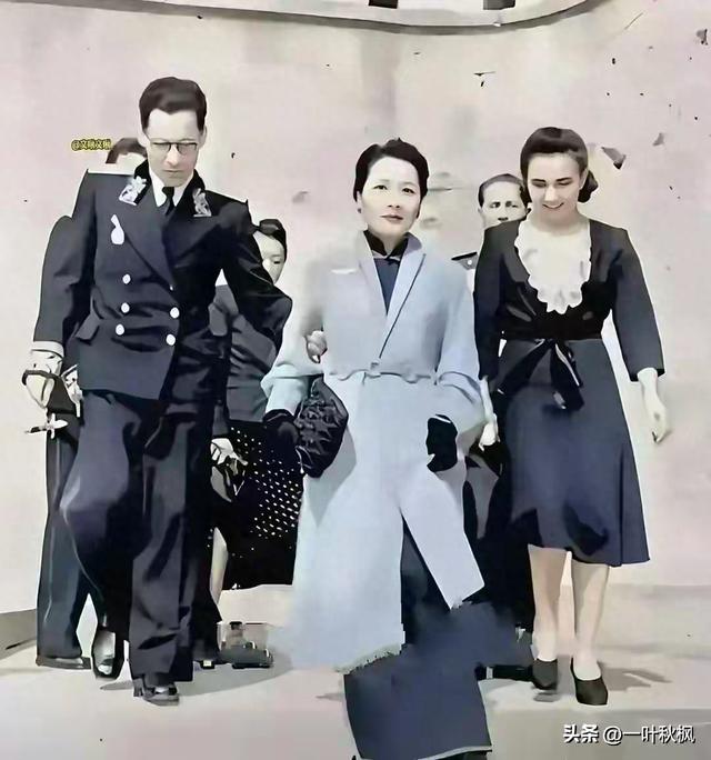 这是宋美龄年轻时的真实样貌	，不是演员饰演，是货真价实的老照片