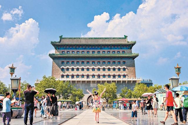 酷暑游中轴