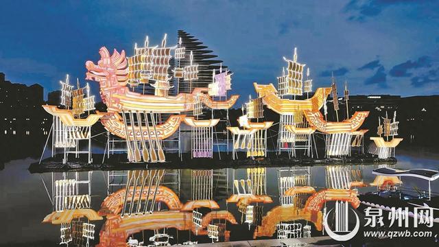 来台商区，看全市最大水上座灯 双场联动持续8天