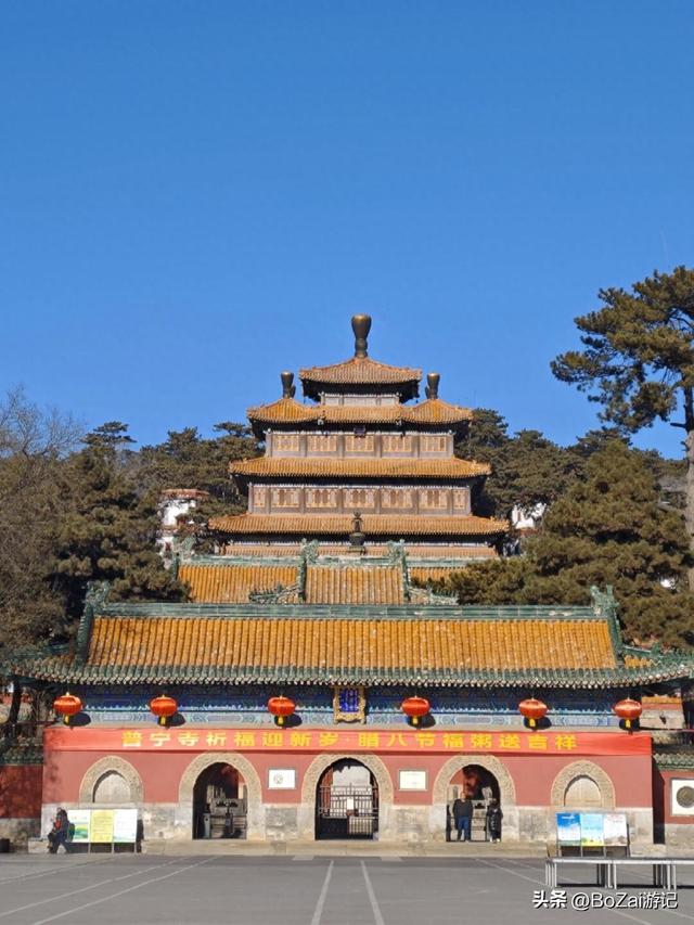 探秘承德！普宁寺融合汉藏风格，小众却能拍出绝美寺庙大片