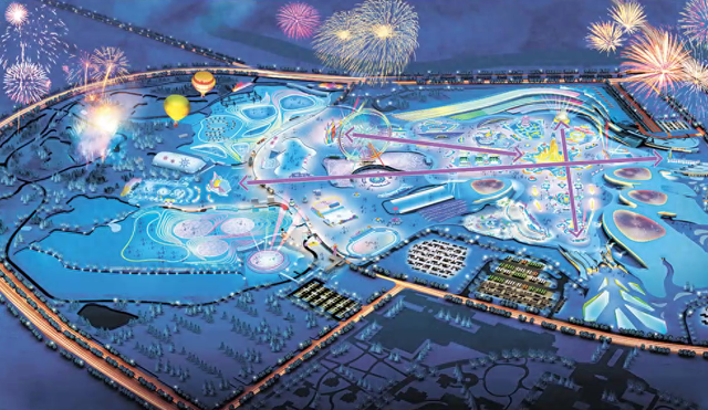 第二十七届哈尔滨冰雪大世界发布全景规划