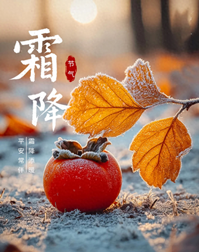 不愧是央视！封神的霜降文案天花板，快收藏这些发朋友祝福的金句