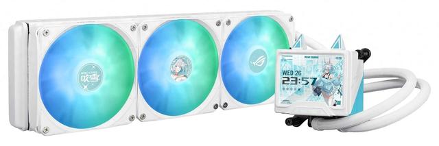 华硕 ROG STRIX 吹雪 360 LCD 方屏版水冷上市，1529 元