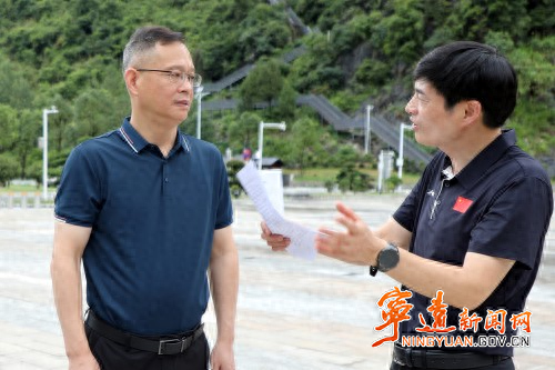 毛政调研九嶷山景区创建国家5A级旅游景区及旅发大会筹备工作