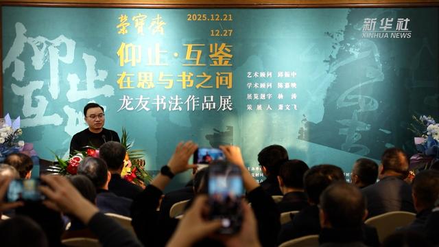 “龙友：仰止·互鉴——在思与书之间”书法展在京启幕