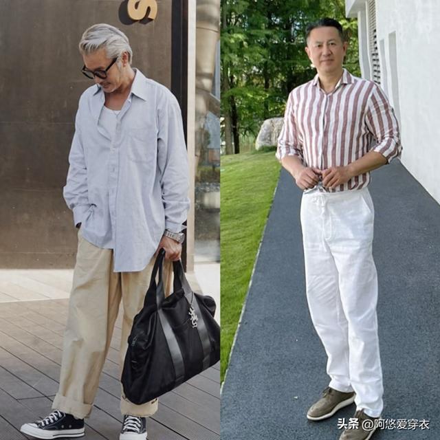中年男人究竟该不该“上衣塞裤腰”，看完这3组对比你就有答案了