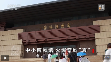 焦点访谈丨扎根本土、特色鲜明 这个暑假中小博物馆火爆“出圈”
