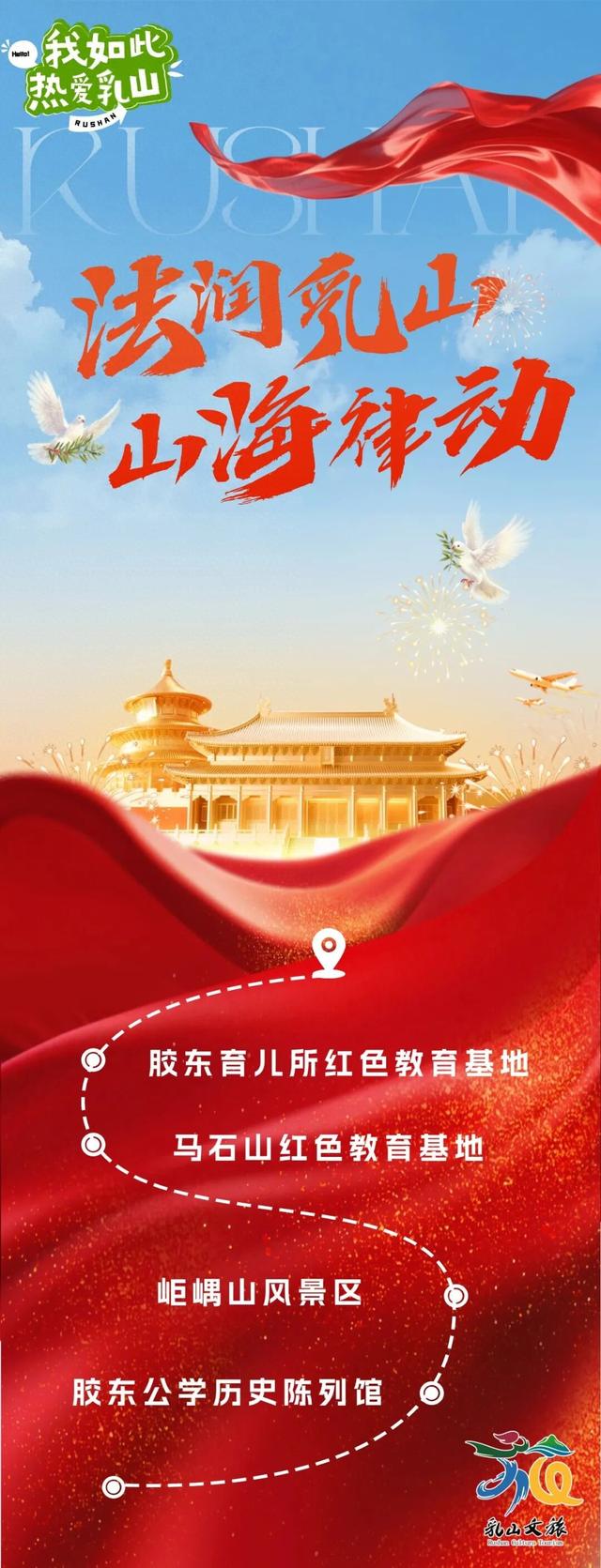 法润乳山，山海律动｜在红色与自然的交响里，读懂一座城的温度