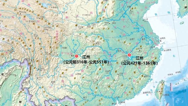 江州是现在的哪个地方（历史上的几个江州）