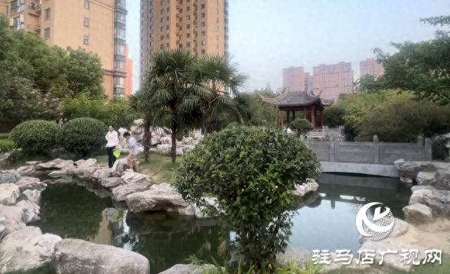 驻马店开源公园成为市民避暑纳凉的首选之地