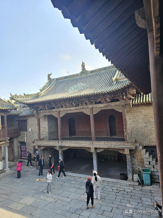 山西陟椒村三教堂，浑身散发出古色古香、古朴古老的气息