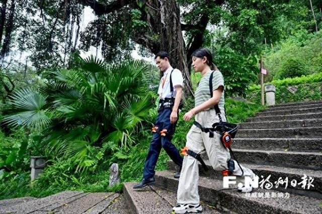 鼓山景区引进“爬山神器”