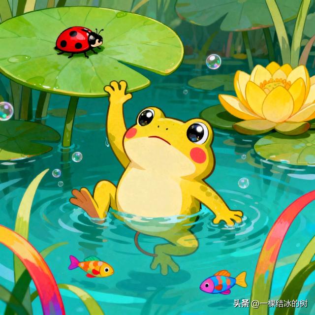 小青蛙喝水攻略12（科普小故事小青蛙找尾巴）