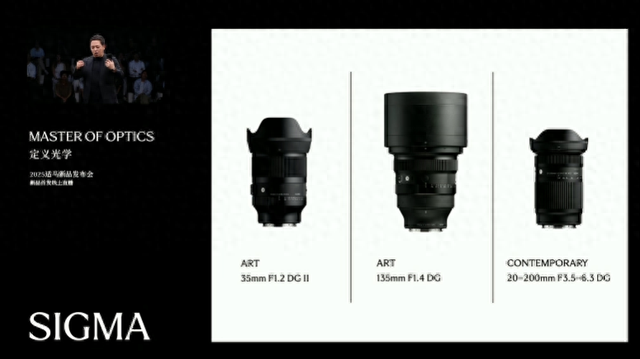 全球首发20-200mm超级天涯镜，适马发布三款镜头新品