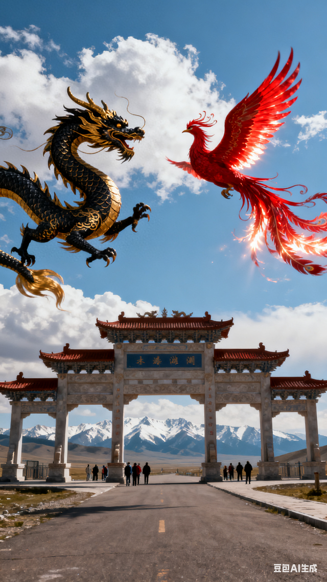 无双道龙赵小荣游记《 一笔祥龙行天下 》（四十九）赛里木湖纪行