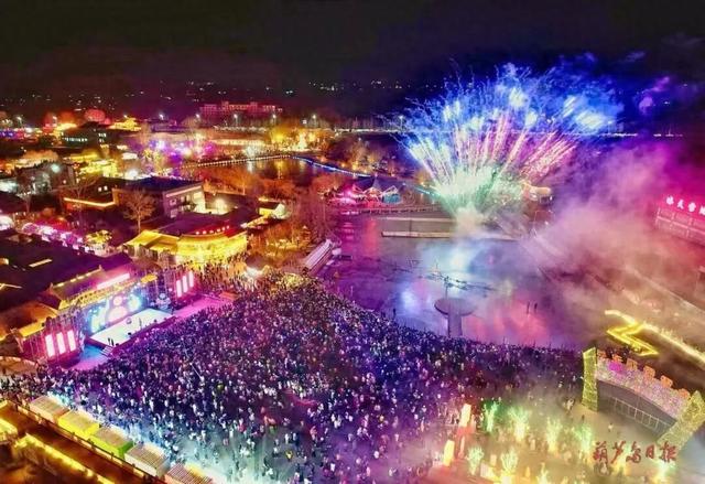 葫芦岛 民俗遇潮流 葫芦古镇跨年夜沸腾