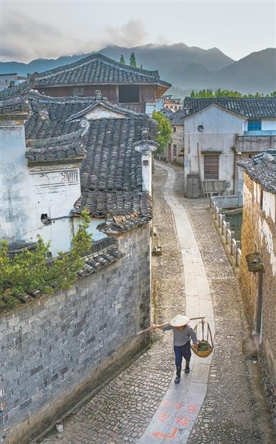 河阳古民居的诗意画卷