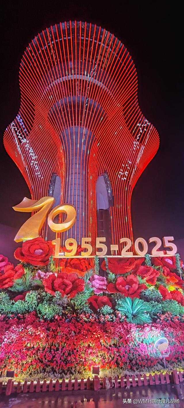 乌鲁木齐市六馆一心～城市灯光秀！