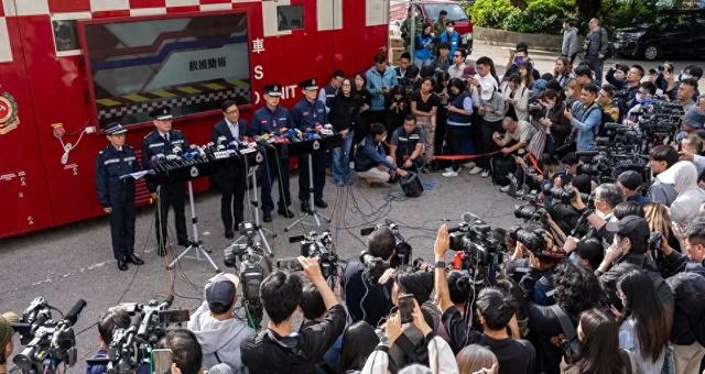 香港大火起因？为何不使用直升机、无人机、百米云梯车灭火？特区政府回应释疑