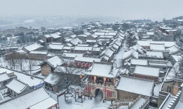 【文明旅游】太原市阳曲县青龙古镇雪景