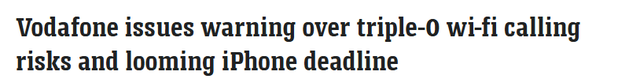 澳洲三大电信巨头紧急警告: 这些iPhone和三星手机即将被禁用!