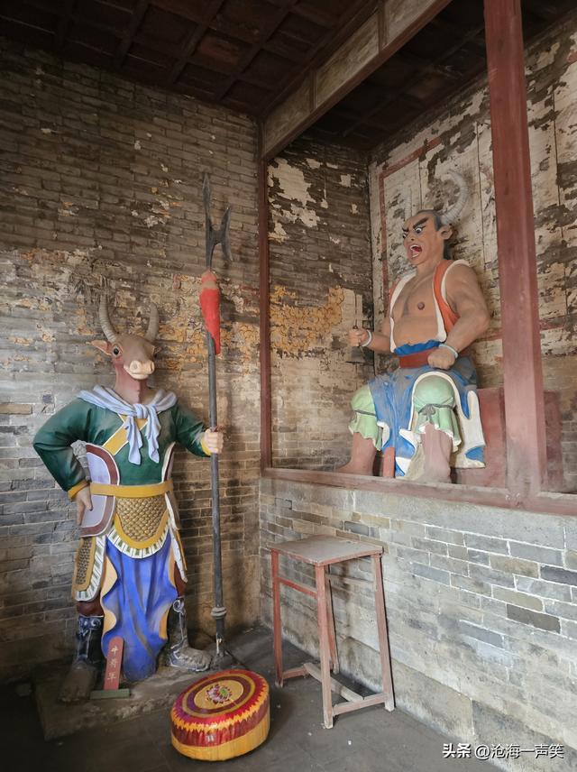 十二月，山西陟椒村三教堂，寒风瑟瑟中依旧散发古老的魅力!