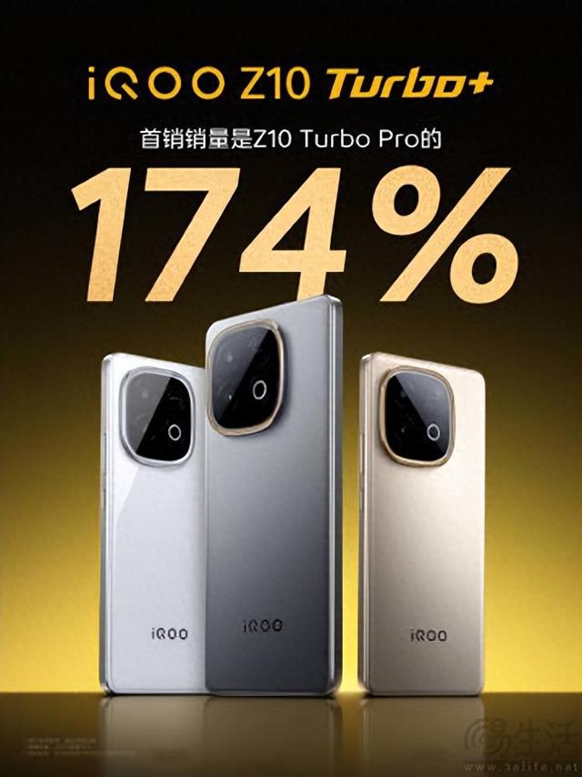 iQOO Z10 Turbo+首销表现不俗，性价比爆棚