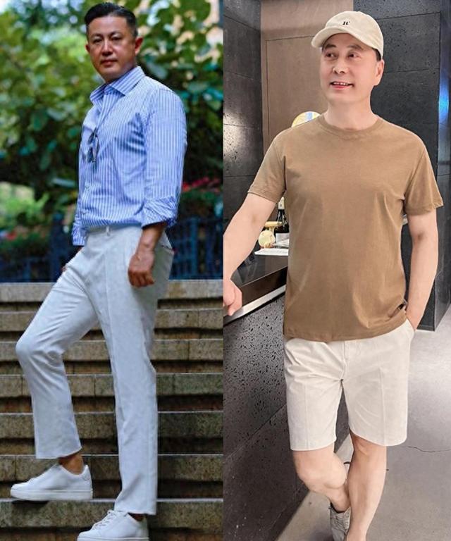 这才是160斤大叔该有的样子：不露皮带、不戴金首饰，清爽更有型