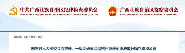 利用职务之便为他人谋取私利是什么罪（极目政情潘宗柏利用职务便利骗取公款归个人使用）