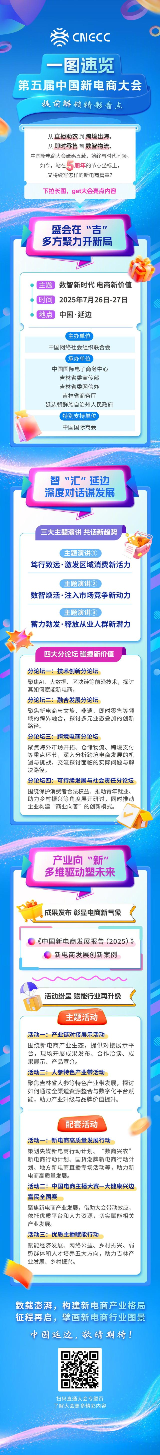 数智新时代 电商新价值｜一图解锁：第五届新电商大会精彩看点
