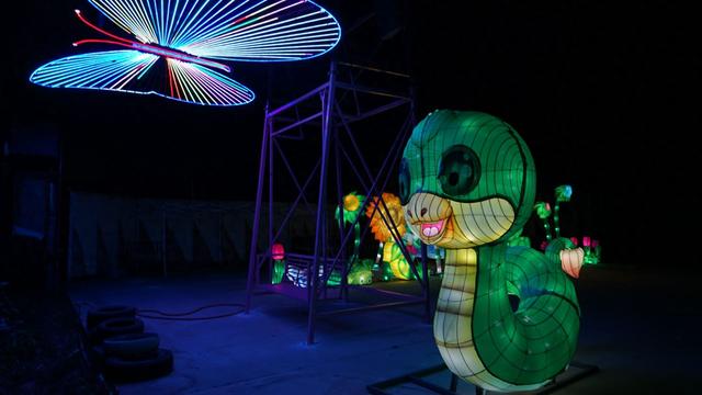 春节遛娃好去处 石林冰雪海洋世界推出2月限定梦幻灯展夜场