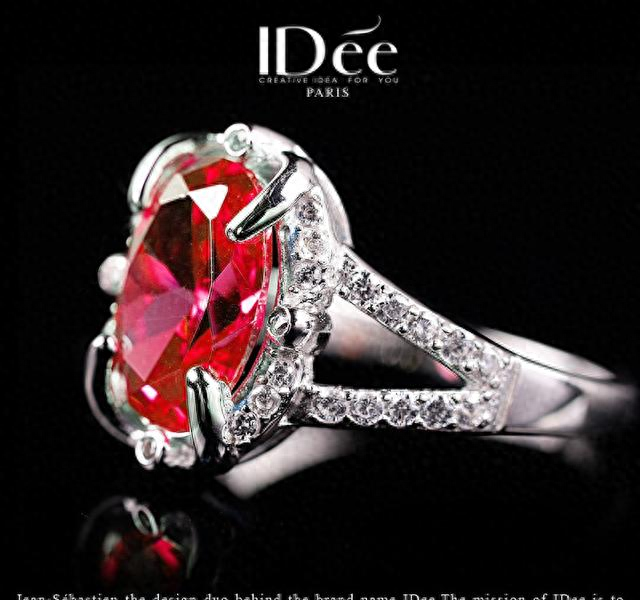 优化红宝石戒指（透亮红宝石）