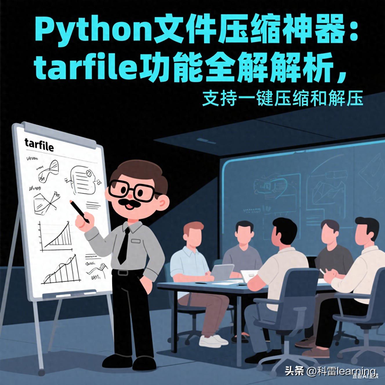 Python的tarfile模块解压缩.tar/.tar.gz等文件插图1 Python的tarfile模块解压缩.tar/.tar.gz等文件