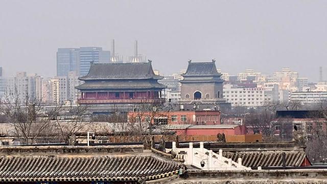 雪后大美北京，眺望中轴景观尽显古都风光