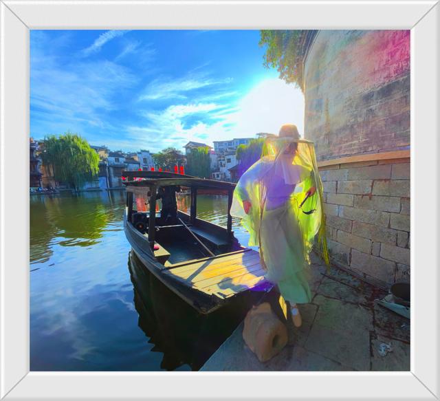 浸在烟火与诗意里的弦高古镇